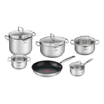 Tefal - 11-częściowy zestaw naczyń DUETTO+