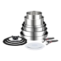 Tefal - 13-częściowy zestaw naczyń INGENIO PREFERENCE ON ze stali nierdzewnej