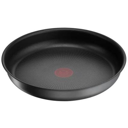 Tefal - 20-częściowy zestaw naczyń INGENIO DAILY CHEF ON, czarny