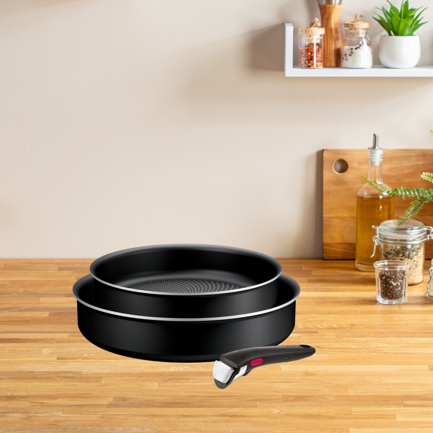 Tefal - 3-częściowy zestaw naczyń INGENIO GENEROUS COOK
