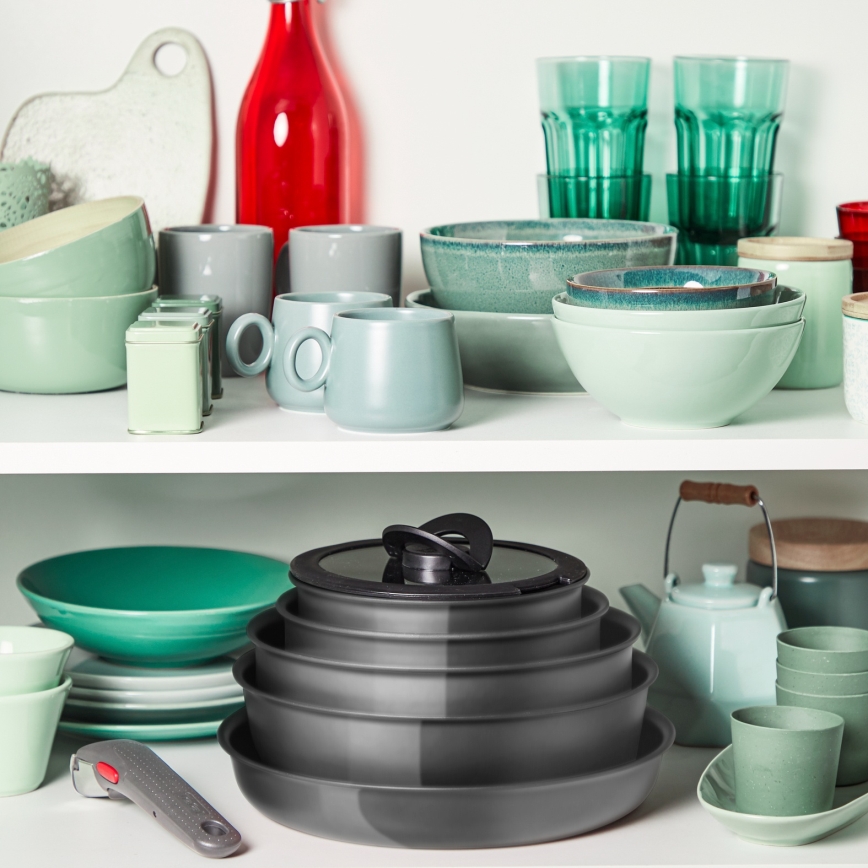 Tefal - 4-częściowy zestaw naczyń INGENIO RENEW