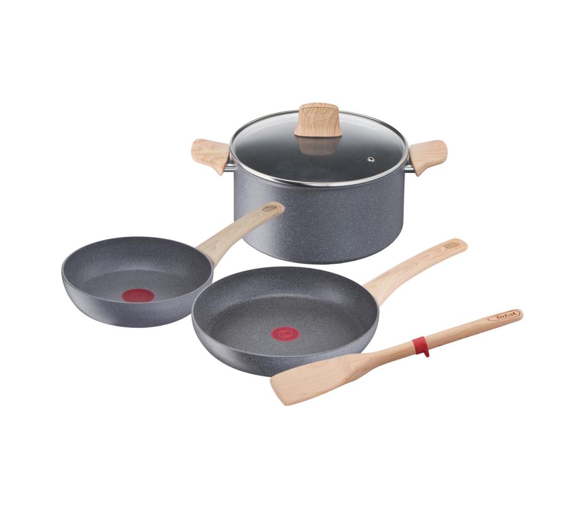 Tefal - 5-częściowy zestaw naczyń NATURAL FORCE