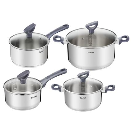 Tefal - 8-częściowy zestaw naczyń DAILY COOK