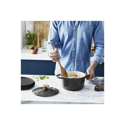 Tefal - Garnek z pokrywką AIR 20 cm antracyt