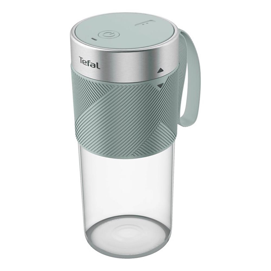 Tefal - Blender do smoothie BLENDFORCE 50W/5V 1200 mAh miętowy