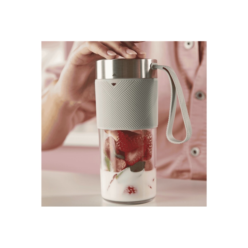 Tefal - Blender do smoothie BLENDFORCE 50W/5V 1200 mAh miętowy
