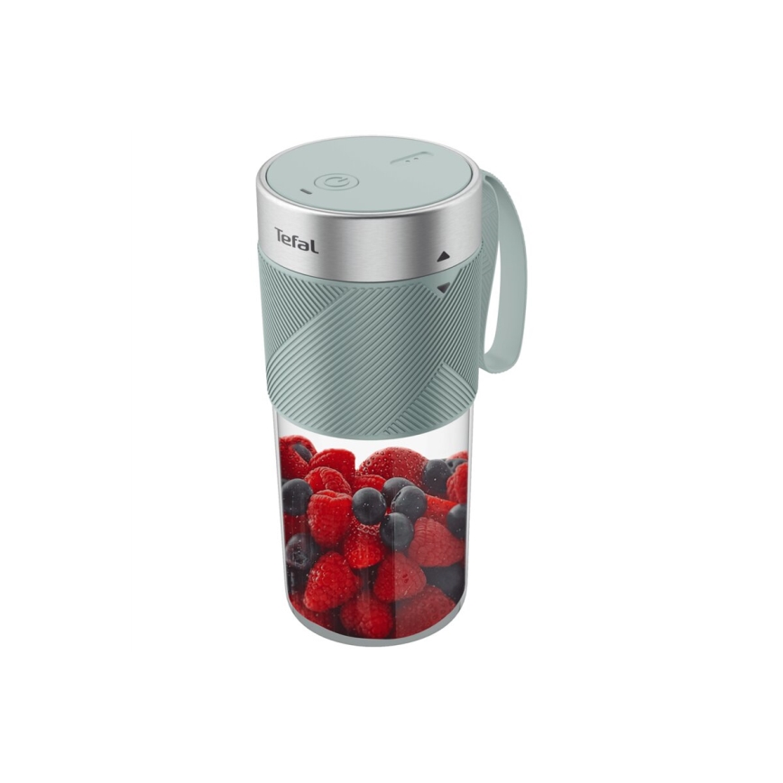 Tefal - Blender do smoothie BLENDFORCE 50W/5V 1200 mAh miętowy