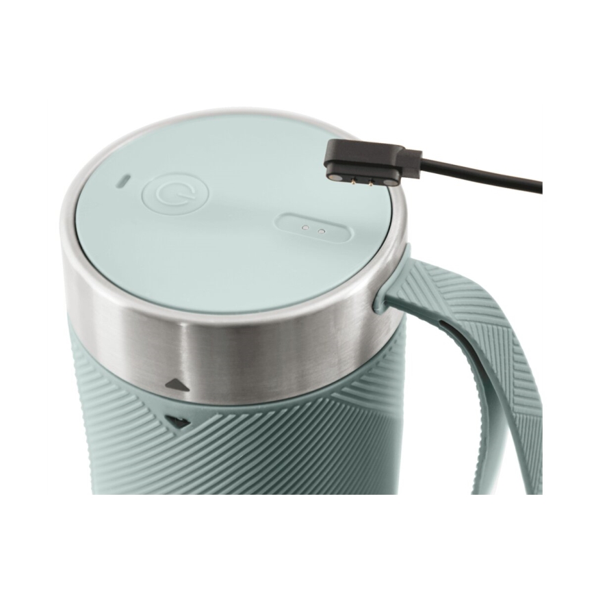 Tefal - Blender do smoothie BLENDFORCE 50W/5V 1200 mAh miętowy