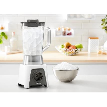 Tefal - Blender stołowy 1,5 l BLENDEO+ 450W/230V szary/biały