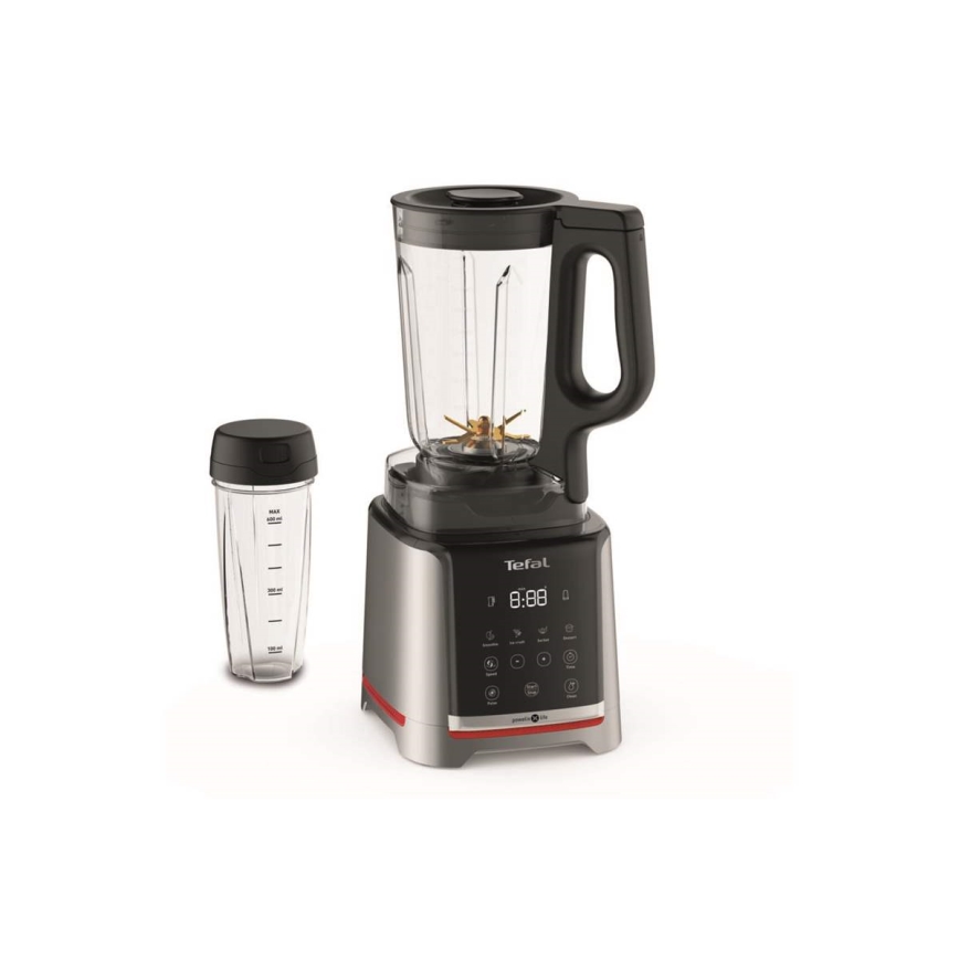 Tefal - Blender stołowy 1,7 l INFINITYMIX+ 1600W/230V czarny/stal nierdzewna