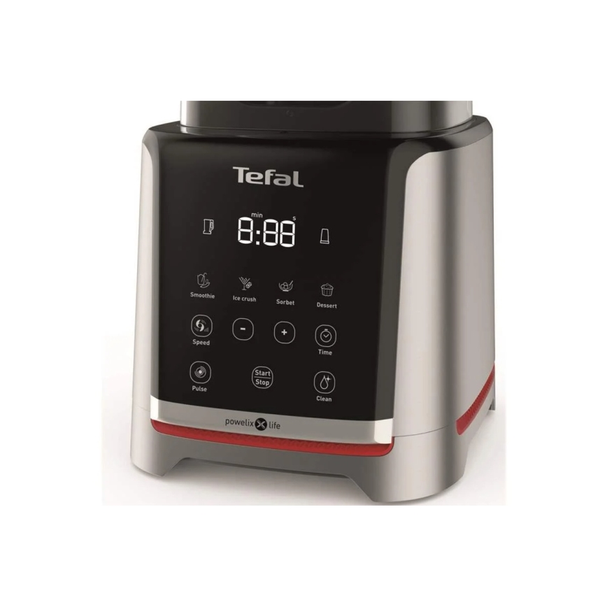 Tefal - Blender stołowy 1,7 l INFINITYMIX+ 1600W/230V czarny/stal nierdzewna