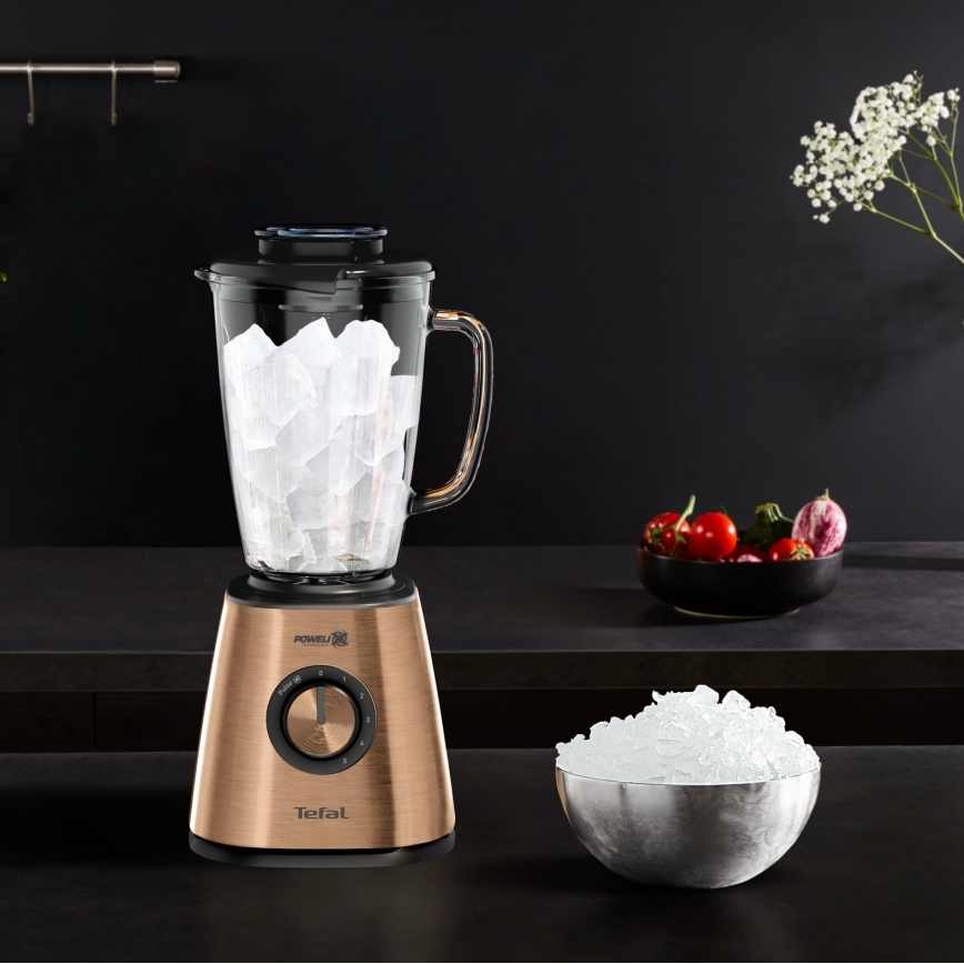 Tefal - Blender stołowy  1,75 l BLENDFORCE 800W/230V miedziany