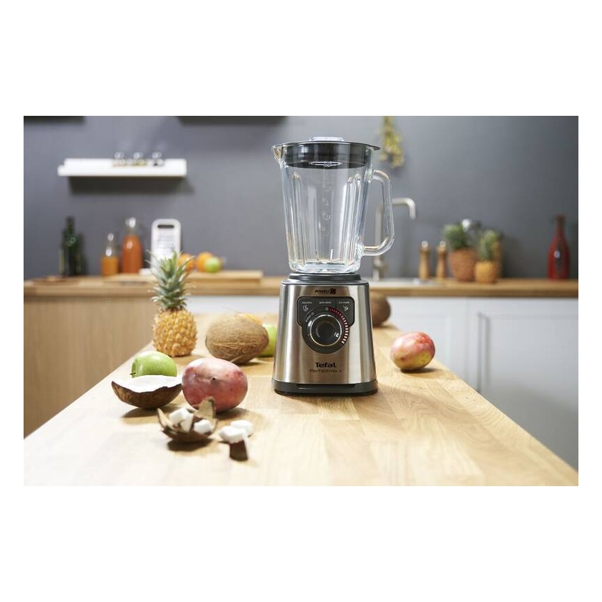 Tefal - Blender stołowy 2 l PERFECTMIX+ 1200W/230V matowy chrom/czarny