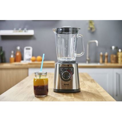 Tefal - Blender stołowy 2 l PERFECTMIX+ 1200W/230V chrom/czarny