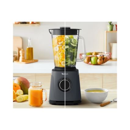 Tefal - Blender stołowy 2 l PERFECTMIX+ 1200W/230V czarny