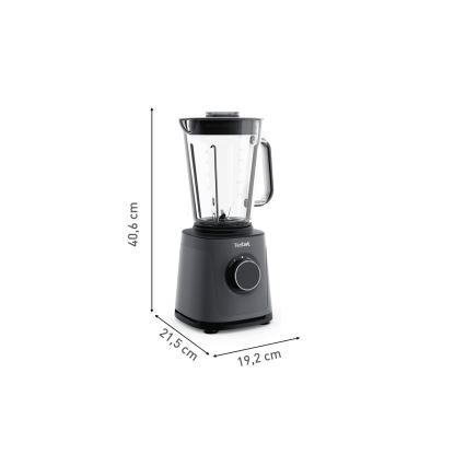 Tefal - Blender stołowy 2 l PERFECTMIX+ 1200W/230V czarny