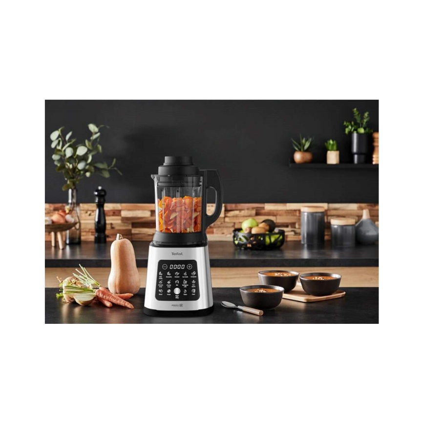 Tefal - Blender stołowy 2 l PERFECTMIX+ 1400W/230V matowy chrom