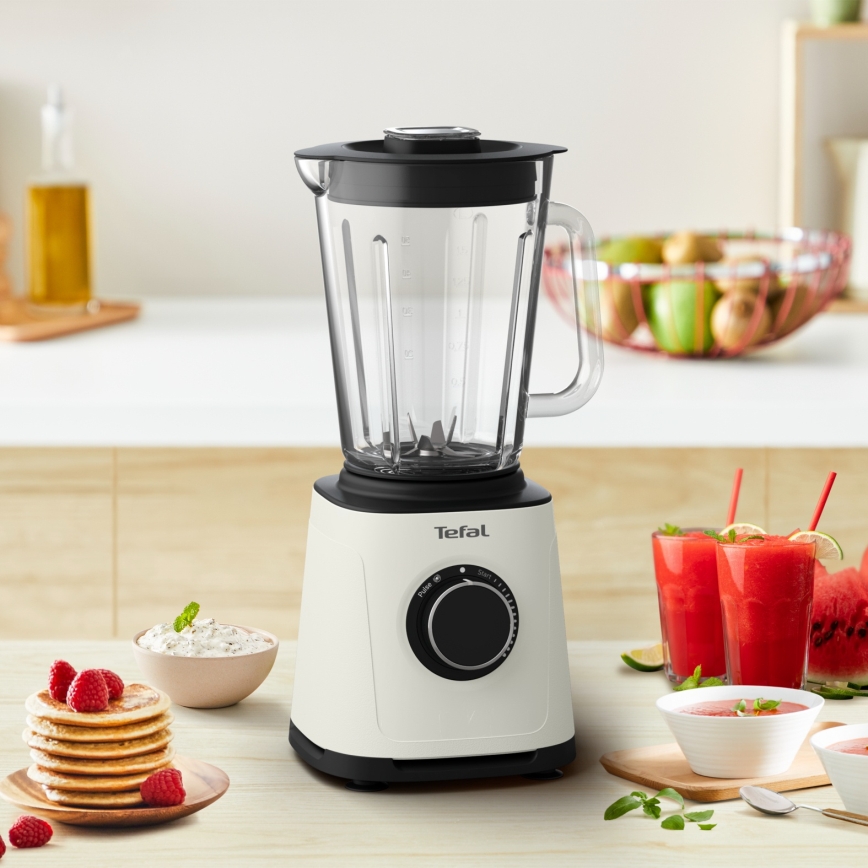 Tefal - Blender stołowy 2 l PERFECTMIX ESSENTIAL 1200W/230V biały
