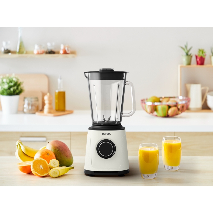 Tefal - Blender stołowy 2 l PERFECTMIX ESSENTIAL 1200W/230V biały
