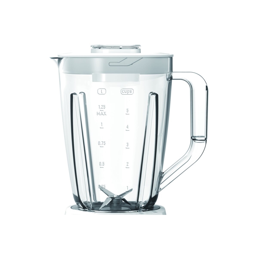 Tefal - Blender stołowy BLENDFORCE 600W/230V biały