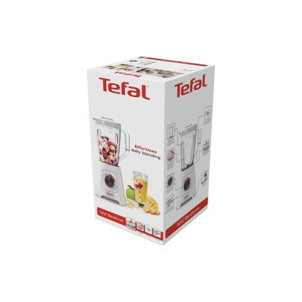 Tefal - Blender stołowy BLENDFORCE 600W/230V biały