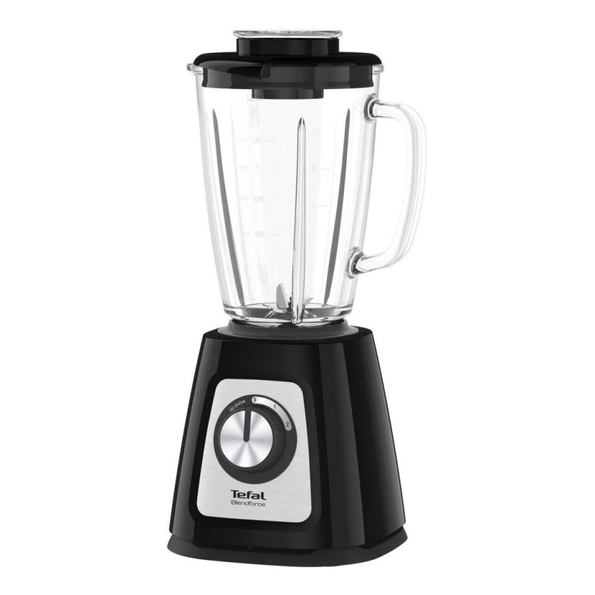 Tefal - Blender stołowy BLENDFORCE 800W/230V czarny/stal nierdzewna