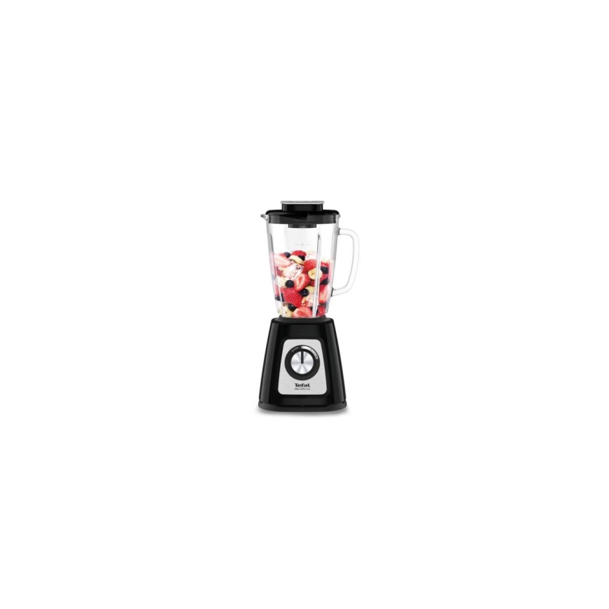 Tefal - Blender stołowy BLENDFORCE 800W/230V czarny/stal nierdzewna