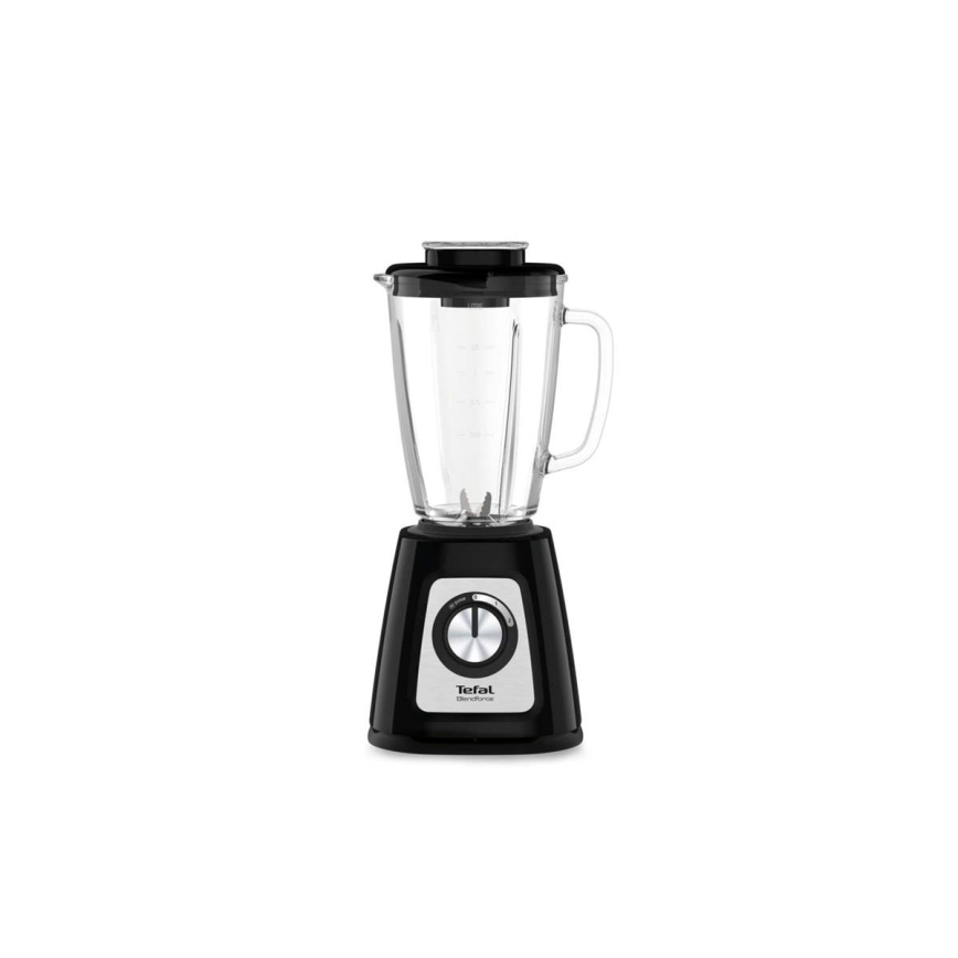Tefal - Blender stołowy BLENDFORCE 800W/230V czarny/stal nierdzewna