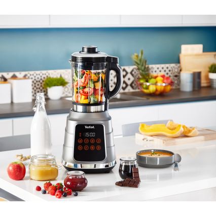 Tefal - Blender stołowy do gotowania HIGH SPEED ULTRABLEND BOOST 1300W/230V szary