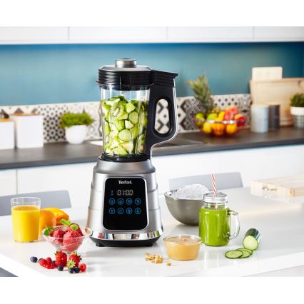 Tefal - Blender stołowy do gotowania HIGH SPEED ULTRABLEND BOOST 1300W/230V szary