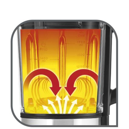 Tefal - Blender stołowy do gotowania HIGH SPEED ULTRABLEND BOOST 1300W/230V szary