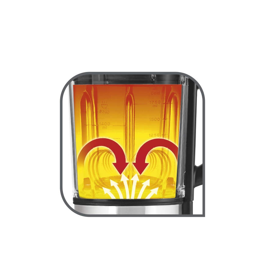 Tefal - Blender stołowy do gotowania HIGH SPEED ULTRABLEND BOOST 1300W/230V szary