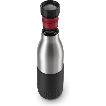 Tefal - Butelka 500 ml BLUDROP stal nierdzewna/czarna