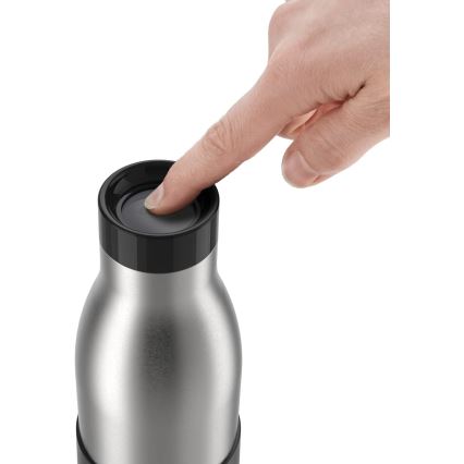 Tefal - Butelka 500 ml BLUDROP stal nierdzewna/czarna