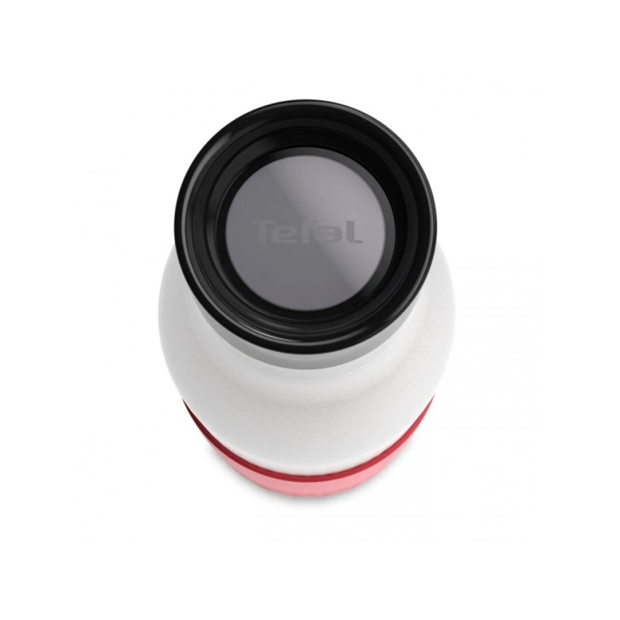 Tefal - Butelka 500 ml BLUDROP stal nierdzewna/różowa