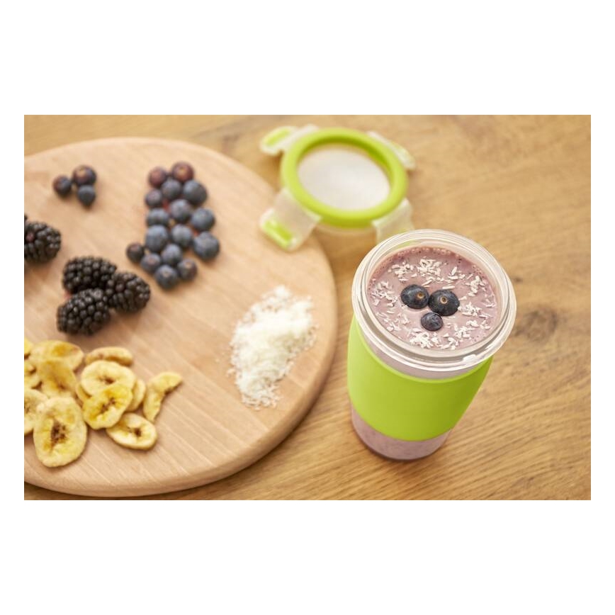 Tefal - Butelka na smoothie 0,45 l MASTER SEAL TO GO zielona