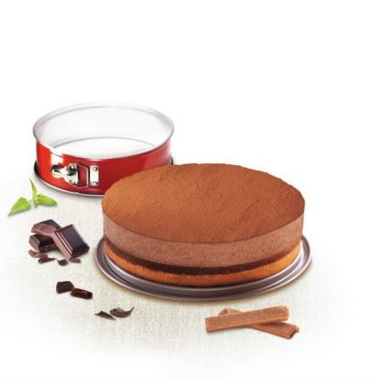 Tefal - Collapsible cake form DELIBAKE 19 cm czerwony