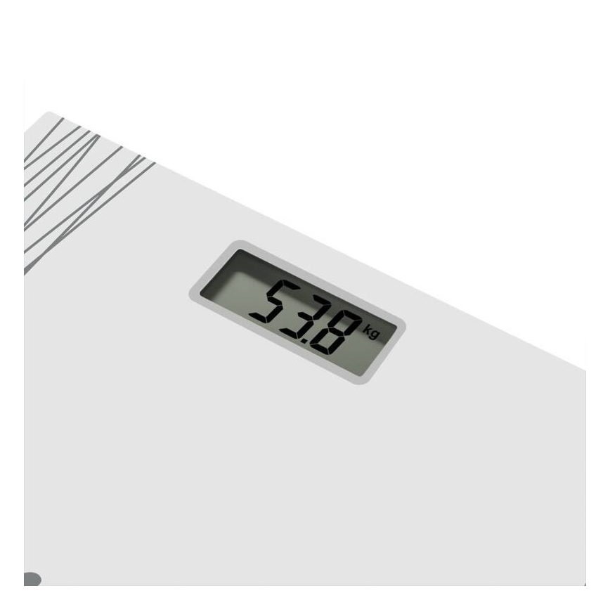 Tefal - Cyfrowa waga osobista PREMISS 1xCR2032 szary