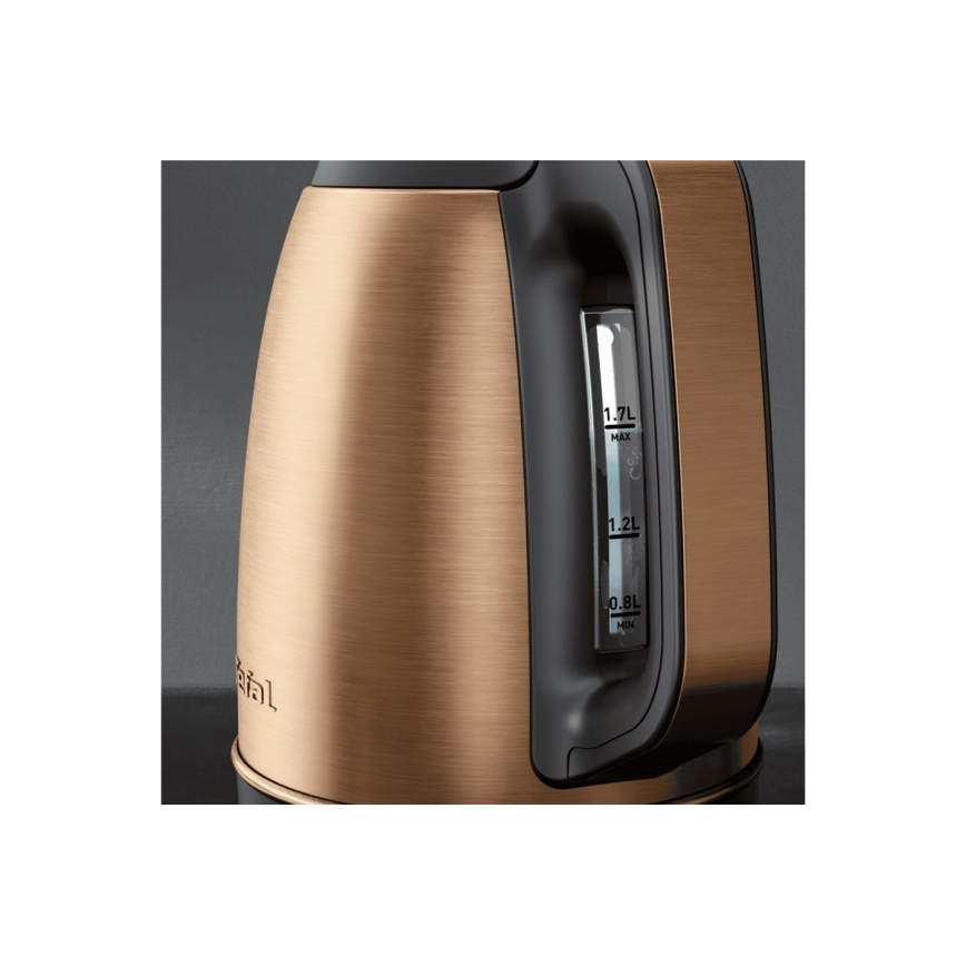 Tefal - Czajnik elektryczny COPPERTINTO 1,7 l 2400 W/230 V