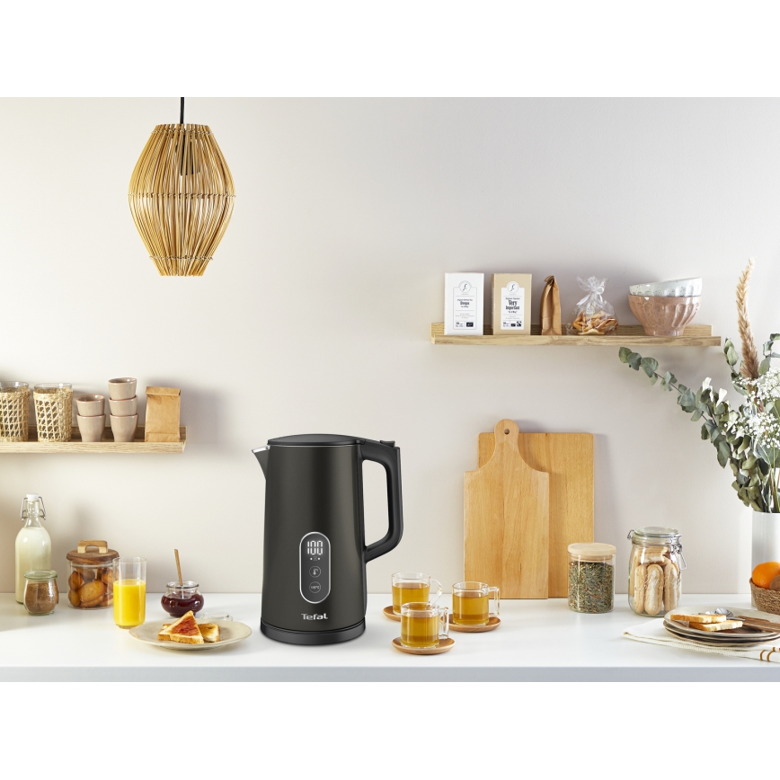 Tefal - Czajnik elektryczny DIGITAL 1,7 l 1800 W/230 V