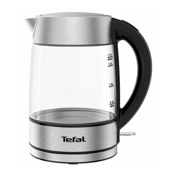 Tefal - Czajnik GLASS 1,7 l  2200W/230V matowy chrom