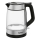 Tefal - Czajnik GLASS 1,7l 2200W/230V czarny/stal nierdzewna