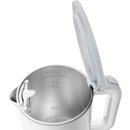 Tefal - Czajnik SENSE 1,5 l 1800W/230V biały