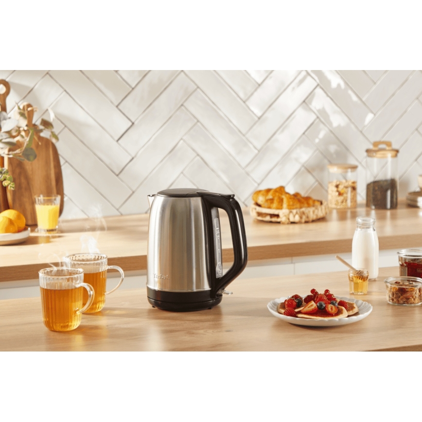 Tefal - Czajnik SUBITO 1,7l 2400W/230V stal nierdzewna/czarny