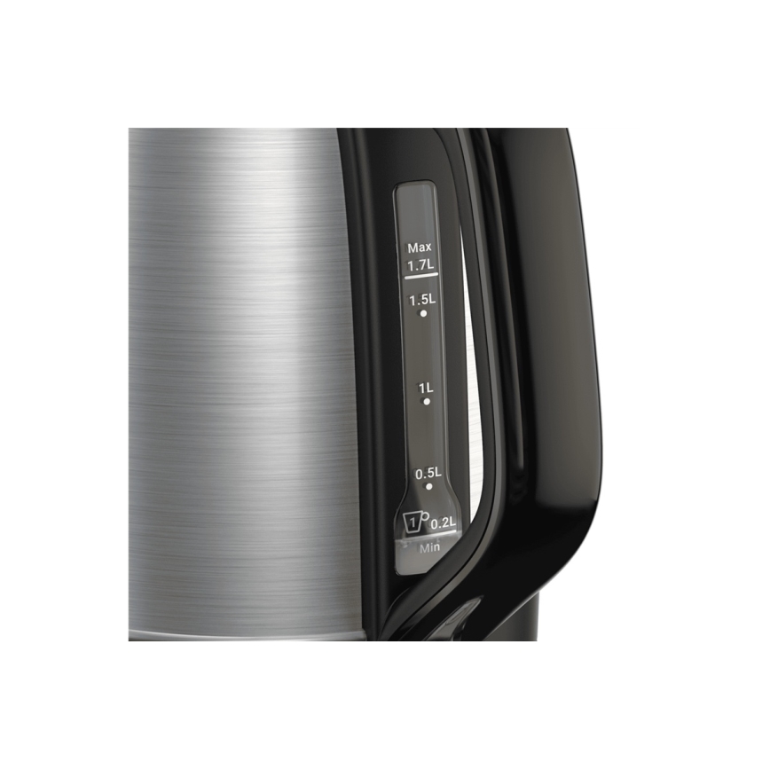 Tefal - Czajnik SUBITO 1,7l 2400W/230V stal nierdzewna/czarny