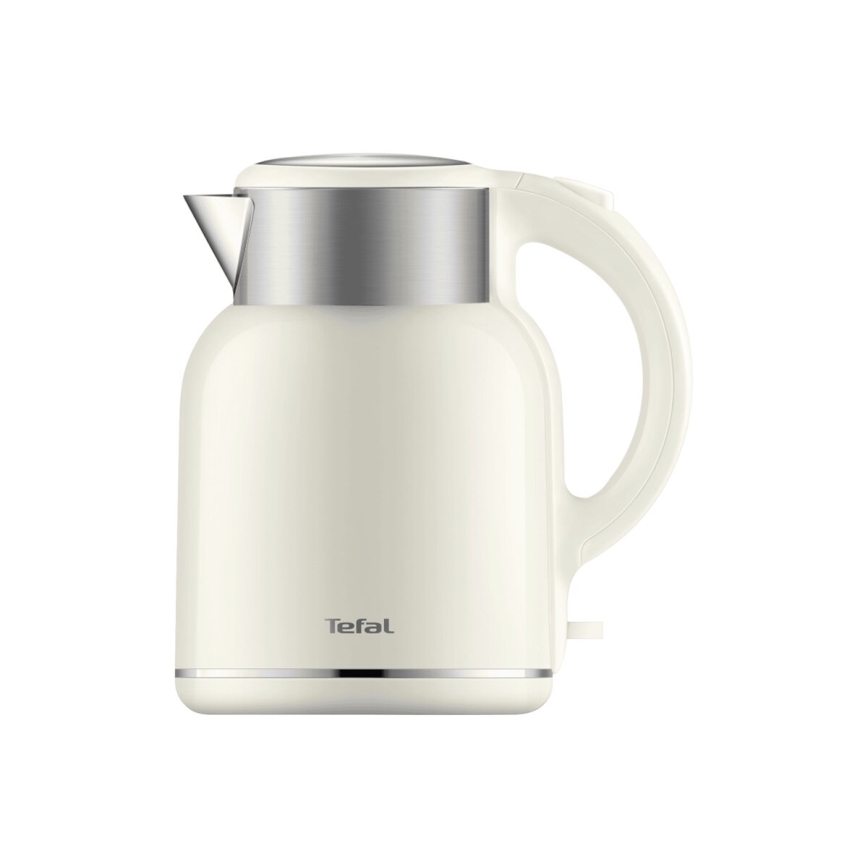 Tefal - Czajnik THERMO PROTECT XL 1,9l 1650W/230V stal nierdzewna/biały