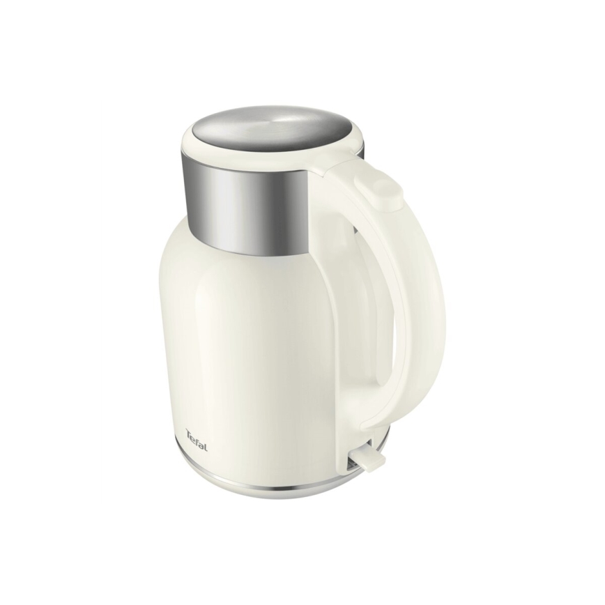 Tefal - Czajnik THERMO PROTECT XL 1,9l 1650W/230V stal nierdzewna/biały