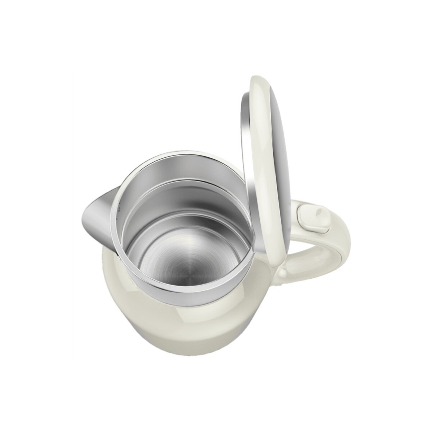 Tefal - Czajnik THERMO PROTECT XL 1,9l 1650W/230V stal nierdzewna/biały