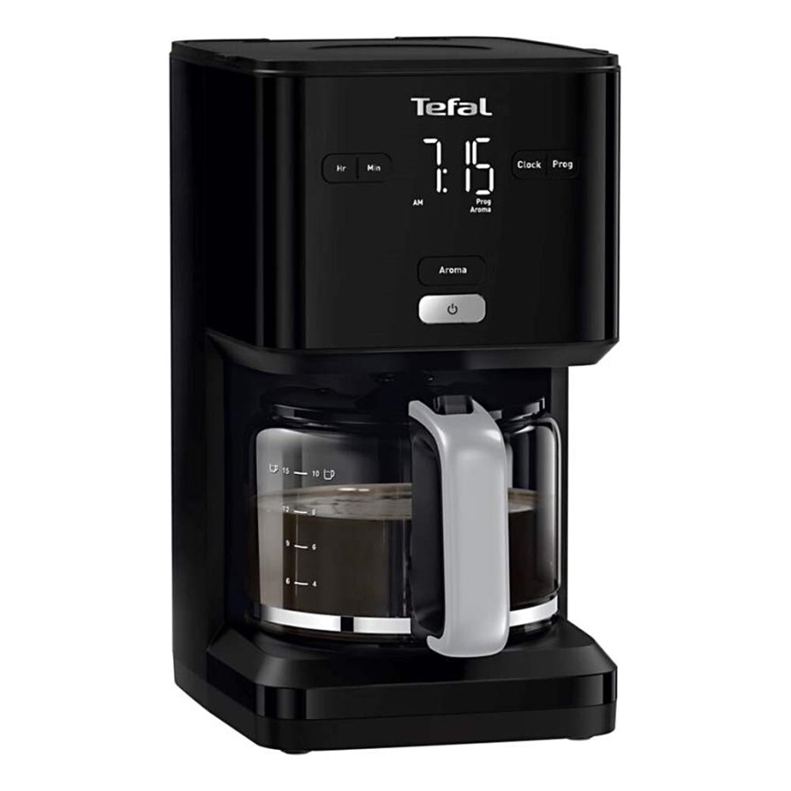 Tefal - Ekspres przelewowy z wyświetlaczem LCD 1000W/230V czarny