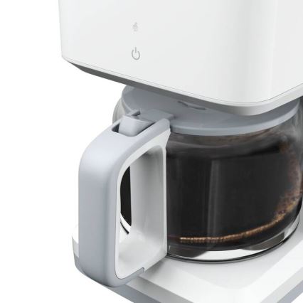 Tefal - Ekspres przelewowy z wyświetlaczem LCD SENSE 1000W/230V biały